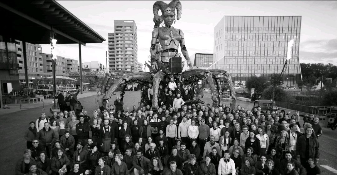 Compagnie La Machine (@lamachinefr) on Twitter photo Quelle émotion de retrouver le public toulousain pour ce spectacle « Le Gardien du Temple – La Porte des Ténèbres » où près de 1,2 millions de spectateurs ont assisté aux aventures d’Astérion, Lilith, et Ariane. Merci à tous.
<a href="/Toulouse/">Toulouse - Mairie et Métropole ⛱️</a> <a href="/lamachinefr/">Compagnie La Machine</a>
#Toulouse #france #culture Quelle émotion de retrouver le public toulousain pour ce spectacle « Le Gardien du Temple – La Porte des Ténèbres » où près de 1,2 millions de spectateurs ont assisté aux aventures d’Astérion, Lilith, et Ariane. Merci à tous.
<a href="/Toulouse/">Toulouse - Mairie et Métropole ⛱️</a> <a href="/lamachinefr/">Compagnie La Machine</a>
#Toulouse #france #culture