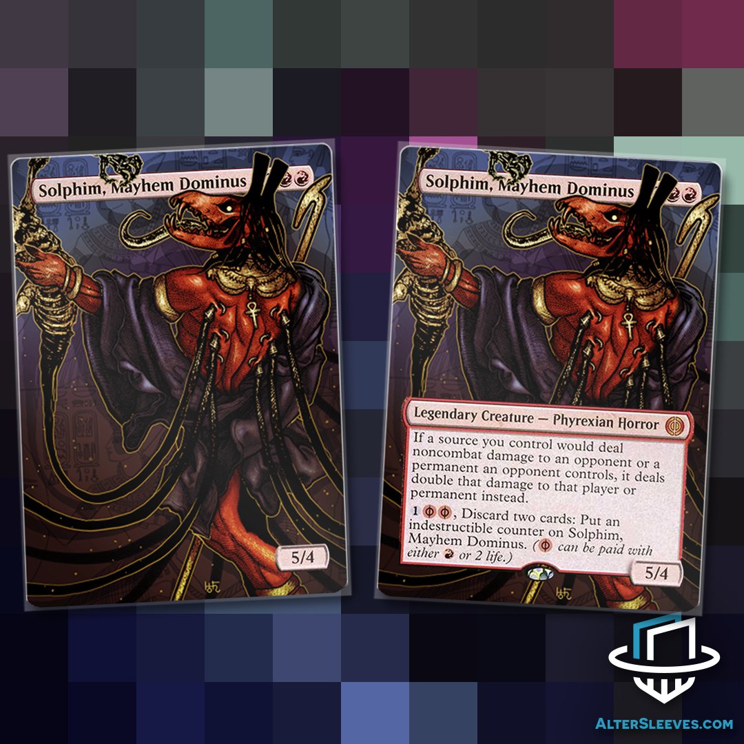 Look at this distinguished gentleman, wouldn't you want them manning your deck?

👇 Grab Damaride's designs here!

altrslv.co/vsb

🖌️: @Damneurommancer

#magicthegathering #mtg #mtgalter #mtgalters #magictcg #edh #altersleeves