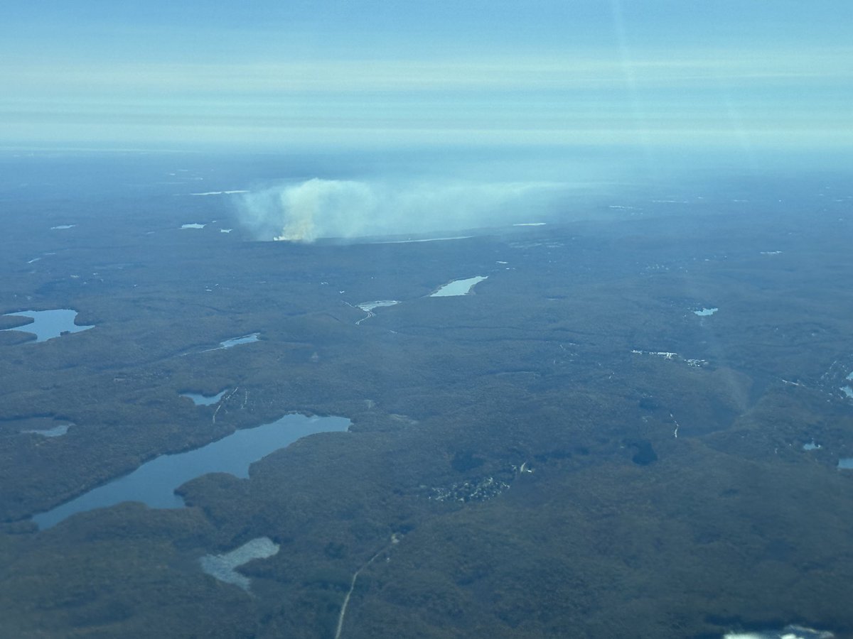 renedierkes's tweet photo. The various forest fires and drought conditions that I saw in NJ, when I flew from Rutland, VT to Cape May, NJ https://t.co/3Zxgs9NXyd
