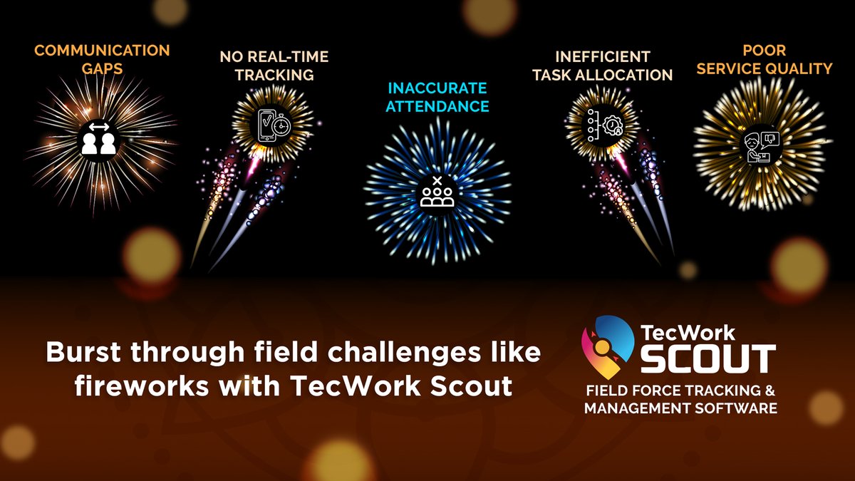 NavigatorPr0's tweet image. This Diwali, conquer field challenges with TecWork Scout—experience real-time tracking, accurate attendance, efficient task management, and top-notch service quality!
Click here to learn more- bit.ly/3Xzbr4x
#fieldforcetrackingsoftware #fieldforcemonitoring #geofencing