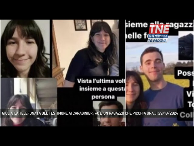 telenordest's tweet photo. VENEZIA | GIULIA, LA TELEFONATA DEL TESTIMONE AI CARABINIERI: «C'E' UN RAGAZZO CHE PICCHIA UNA...
https://t.co/UpoNaUg8ez https://t.co/gMRgcilAIb