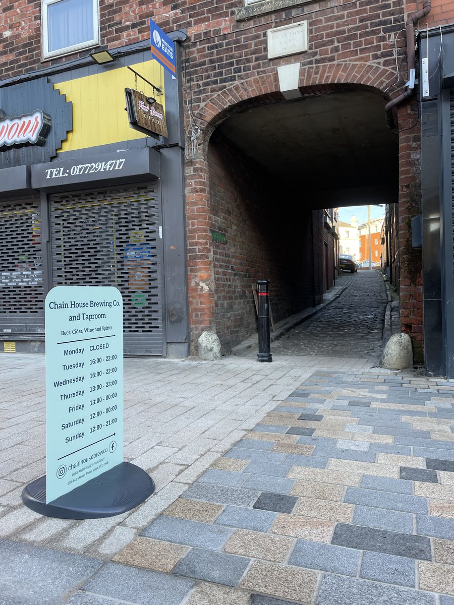Discount Displays (@displayexperts) on Twitter photo Thank you to <a href="/ChainHouseBrew/">Chain House Brewing Co.</a> for sending over an image of their Economy Pavement Sign. 📸
Placing the sign on a high traffic footpath is a perfect example of bringing your business to the customers!
Product code: cPS003
#pavementsign #signage #display #advertising Thank you to <a href="/ChainHouseBrew/">Chain House Brewing Co.</a> for sending over an image of their Economy Pavement Sign. 📸
Placing the sign on a high traffic footpath is a perfect example of bringing your business to the customers!
Product code: cPS003
#pavementsign #signage #display #advertising