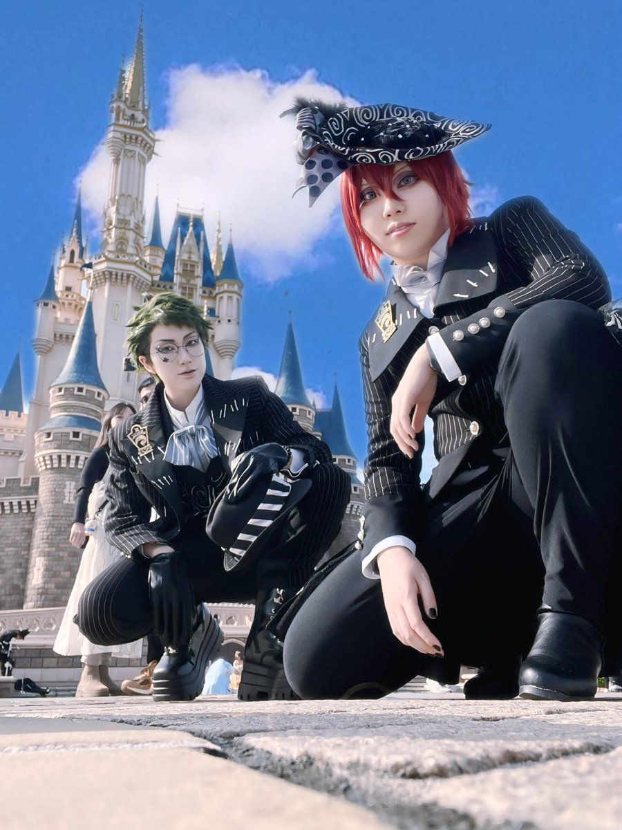 Today♣️🌹
とても楽しい一日でした。

#Dハロ仮装 #ツイステDハロ
#Dハロ仮装2024