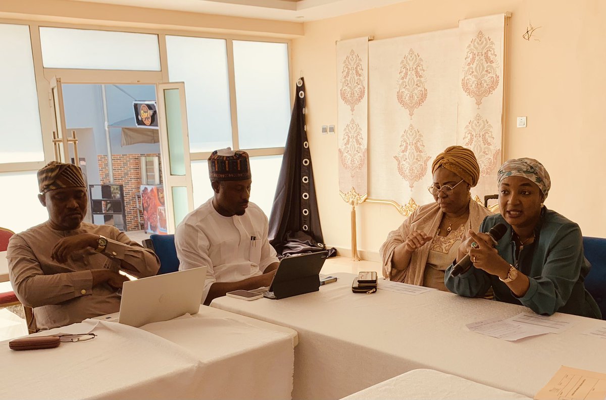 KwaraMoH's tweet photo. Hon Commissioner for Health, Dr Amina Ahmed El-Imam @amkmusty, Permanent Secretary Hajia Afusat Ibrahim and other Stakeholders in the health sector at the 2025 @KwaraMoH Annual Operation Plan (AOP) Validation Workshop ongoing now in Ilorin.
#kwarahealthplan #healthplanning https://t.co/Uww7Po5SO1
