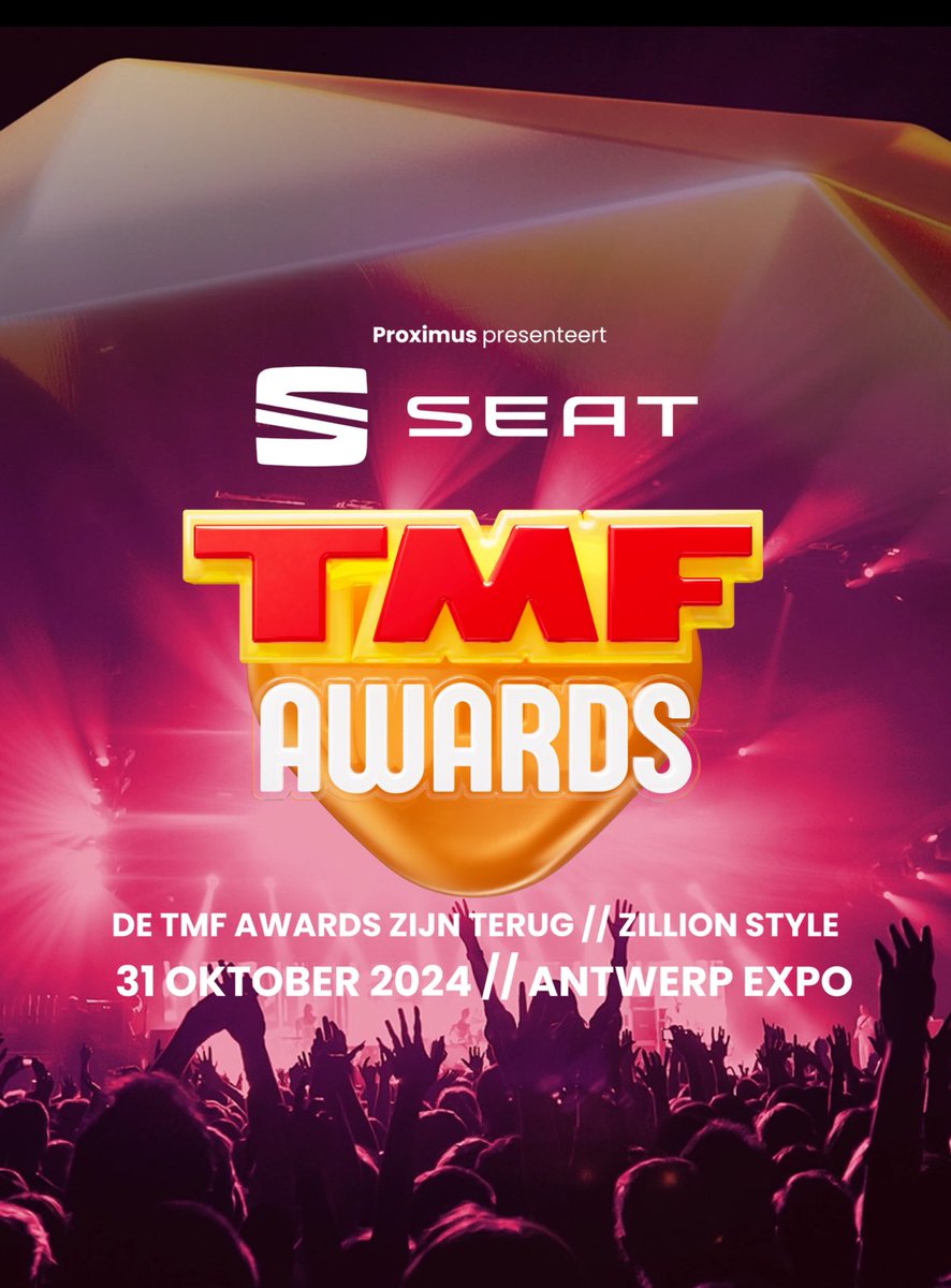 Twee gratis tickets voor de TMF Awards gewonnen! Iemand zin in!? 
DM