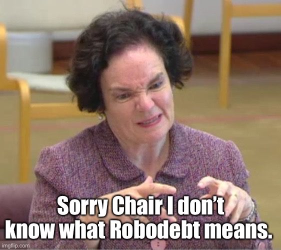 madameshawshank's tweet photo. @Mon4Kooyong @GVG1 #Robodebt
#RobodebtRC
#PaulBrereton
#NACC
#auspol
#TangledWeb https://t.co/ze9R0V4Fnh