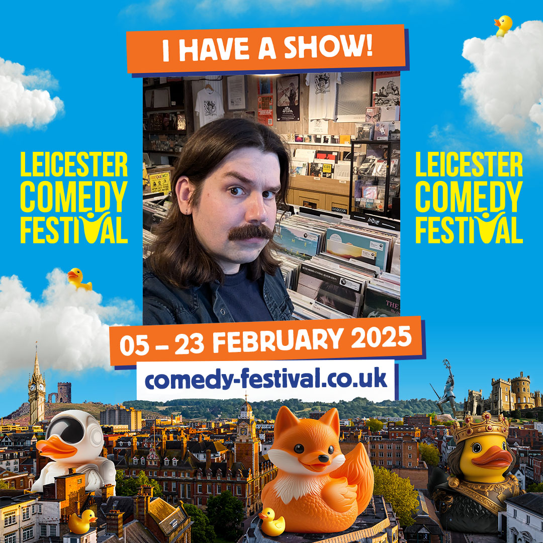 Alastair Clark (@alastair_clark) on Twitter photo Doing a show <a href="/LeicsComedyFest/">Leicester Comedy Festival</a> in 2025 with <a href="/JOUFreeFest/">Jokes On Us</a> about my time working in an independent record store. Super excited to share this one with you. More info in the bio!! Doing a show <a href="/LeicsComedyFest/">Leicester Comedy Festival</a> in 2025 with <a href="/JOUFreeFest/">Jokes On Us</a> about my time working in an independent record store. Super excited to share this one with you. More info in the bio!!