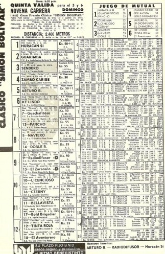 blindadosalas1's tweet photo. #Hipismo #CrónicasDelSimónBolívar El 30/10/1977 ARTURO B 🇻🇪 respondió al favoritismo con una fácil victoria en el #SimónBolívar (156⅘) y le dio a ANGEL FRANCISCO PARRA #ElDiablo su quinta foto en el historial del #MagnoEvento MANUEL MEDINA #ElNumberOne lo ganó por única vez. https://t.co/h0kg09Dsj4