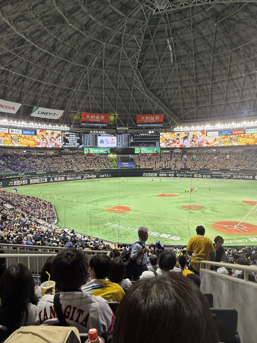 takechan___man's tweet photo. 4年ぶりの日本シリーズ！がんばれホークス⭐️
#日本シリーズ2024 #みずほPayPayドーム福岡 #福岡ソフトバンクホークス #横浜DeNAベイスターズ https://t.co/oUwwDOilB2