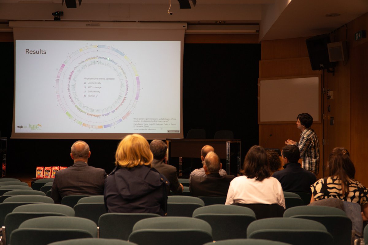 greenit_bio4sus's tweet photo. The TRACE-RICE project held its final conference @itqbnova  this Monday to showcase the project’s key outcomes and foster discussions on its impact🌾

This project is coordinated by @INIAV_IP #Greenit member Carla Brites and gathers researchers from Portugal, Spain and Egypt🌍 https://t.co/2iKznMLZBl