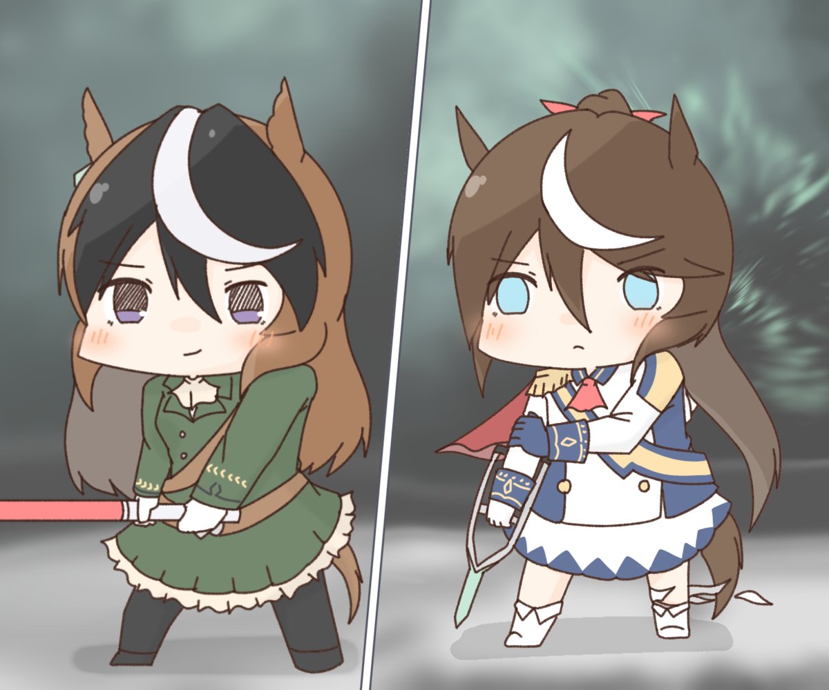 ロボットアニメネタはパイロットで描いたことあるけどウマ娘自体がメカのはあまり無かった 