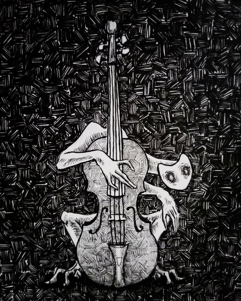 Bay_Ding's tweet photo. 30. Violin/Скрыпка/Скрипка/Скрипка

Есть классика, есть ноу-хау, есть импровизация, а ещё есть нерассказанные истории. Быть может, они дождутся своего часа, а может, так и останутся в небытии. 

#inktober #inktober2024 #inktober2024day30 #violin #art #monster #малюнак #рисунок https://t.co/ubt7RDs1Ak