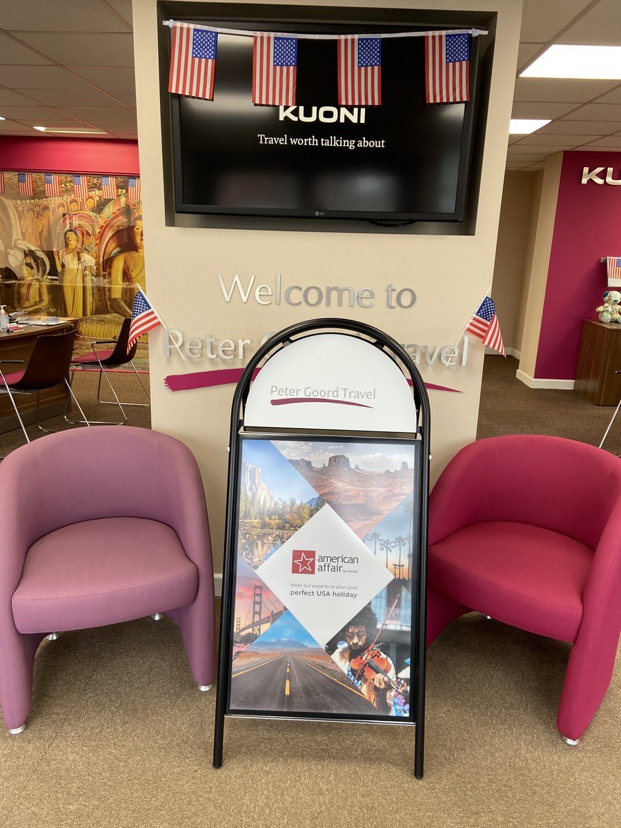 displayexperts's tweet image. Thank you to Peter Goord Travel for sending over an image of their Eco Booster A Board. 📸

Our Eco Booster pavement sign is easily assembled and is perfect for placing outside store fronts, or even inside!  

Product code: PS060-MT

#pavementsign #display #advertising #retail