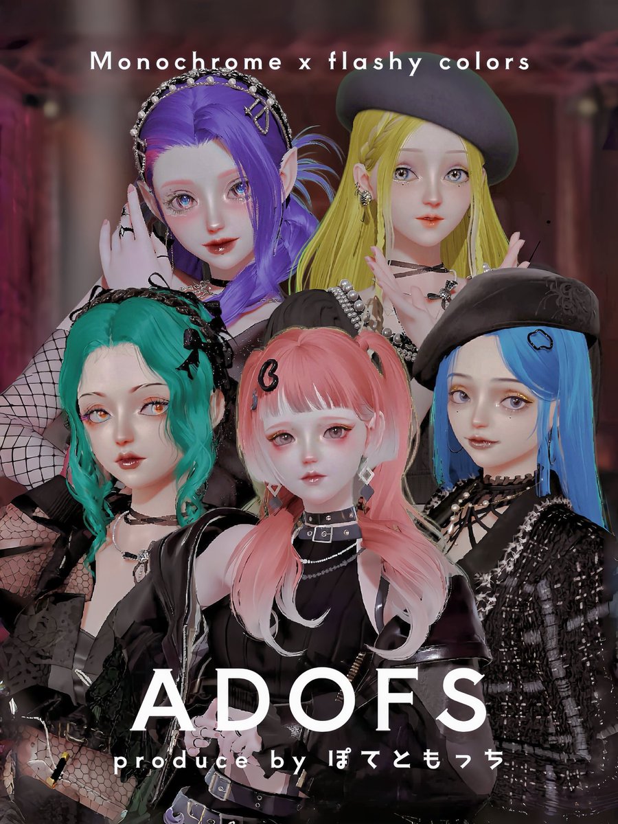 ADOFS_KRPR's tweet photo. ．ハロウィン企画 𝓢𝓹𝓮𝓬𝓲𝓪𝓵  ．

@potechi_kirapSS 様にお題を頂き特別な1枚を仕上げました🎗

テーマは  [  モノクロ  ×  派手色  ]

これからもADOFSを宜しくお願い致します၄၃
#キラパラ #きらめきパラダイス 
#キラパラモデル #ADOFS  #アドフス https://t.co/1DIevj3H4S