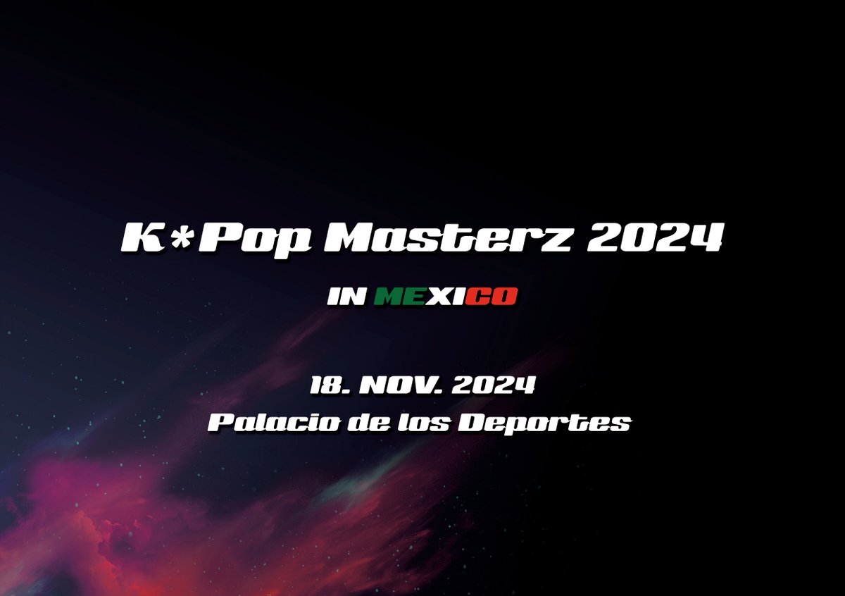 K-POP MASTERZ 2024 IN MEXICO 🇲🇽
18.NOV.2024
Palacio de los Deportes

#KPOPMASTERZ #MEXICO
#슈퍼주니어DnE #SUPERJUNIORDnE #DONGHAE #EUNHYUK #슈퍼주니어LSS #SUPERJUNIOR_LSS #LEETEUK #SHINDONG #SIWON #원호 #WONHO
#P1Harmony #피원하모니 #P1H #KEEHO #THEO #JIUNG #INTAK #SOUL #JONGSEOB