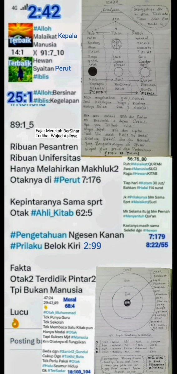 MasSuyatno1's tweet photo. @NarasiNewsroom Cerita Lucu
18:54/103_104
24:44
👇
Siang dan Malam Berotasi
Di Tempat yg Sama
Rajawali dan Kalong
Hidup di Bumi Yg Sama
Yg Bikin Lucu Tertawa Ngakak
Makhluk2 Isi Otaknya Hewan
Pd Ngaku2 sbg #Manusia
Ehm...
Apa kbr Otak2 Terdidik
Generasi Otak di #Perut
Lucu Nian Ye
Lucu
👇 https://t.co/EnMKsVLhWT