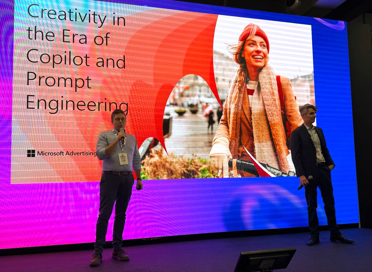 Con Pierpaolo Morgante e Samuele Seci scopriamo come l'IA sia diventata un collaboratore attivo nel processo creativo, aprendo nuovi orizzonti d'innovazione. Ogni prompt è una porta verso infinite possibilità! 🔥
 
#VISIONARENA
#INTERSECTIONS24
#CREATIVITY