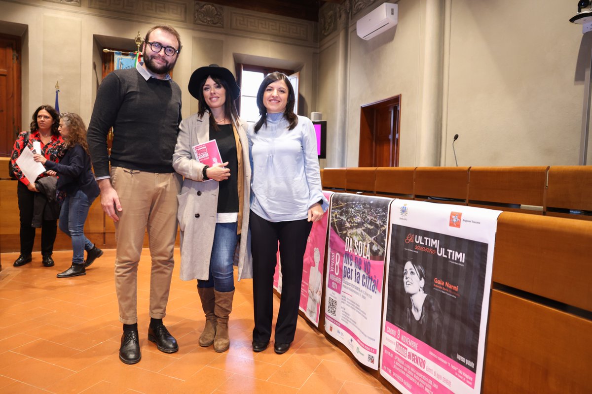 👩 Il festival “Donne al Centro” è alle porte: prima giornata venerdì 8 novembre

Partenza con le tre passeggiate urbane, ritrovo alle 17.30, al Dopolavoro ferroviario. Seguiranno apericena e incontro serale

👉 shorturl.at/LbhJ0