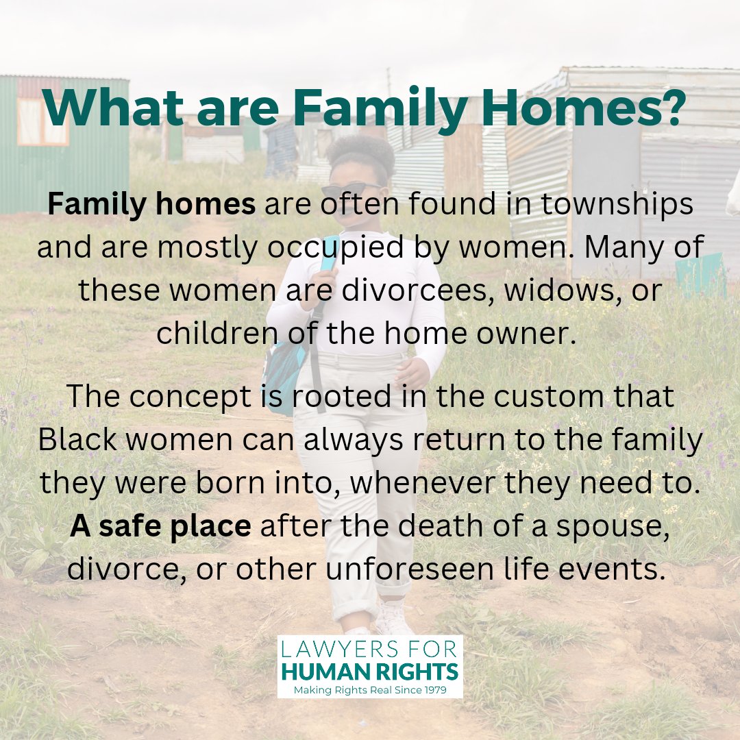 🎉⚖️👏🏾 Congratulations to our all-women legal team for securing a powerful judgment today, that recognises our client's house as a #FamilyHome under customary law! #Women &amp; #children, especially, have relied on family homes for generations, as safe spaces always open to them.