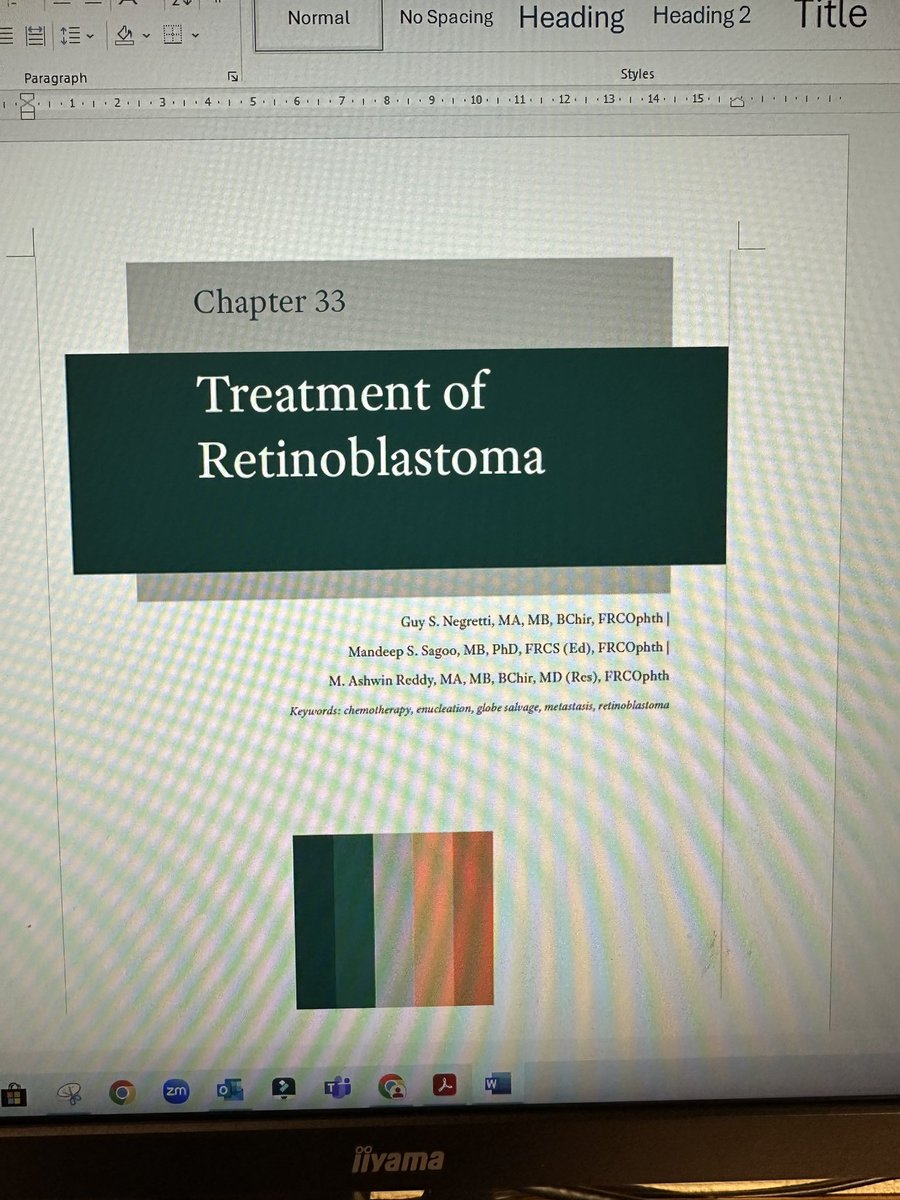 Great to have contributed to this book and see the chapter in print