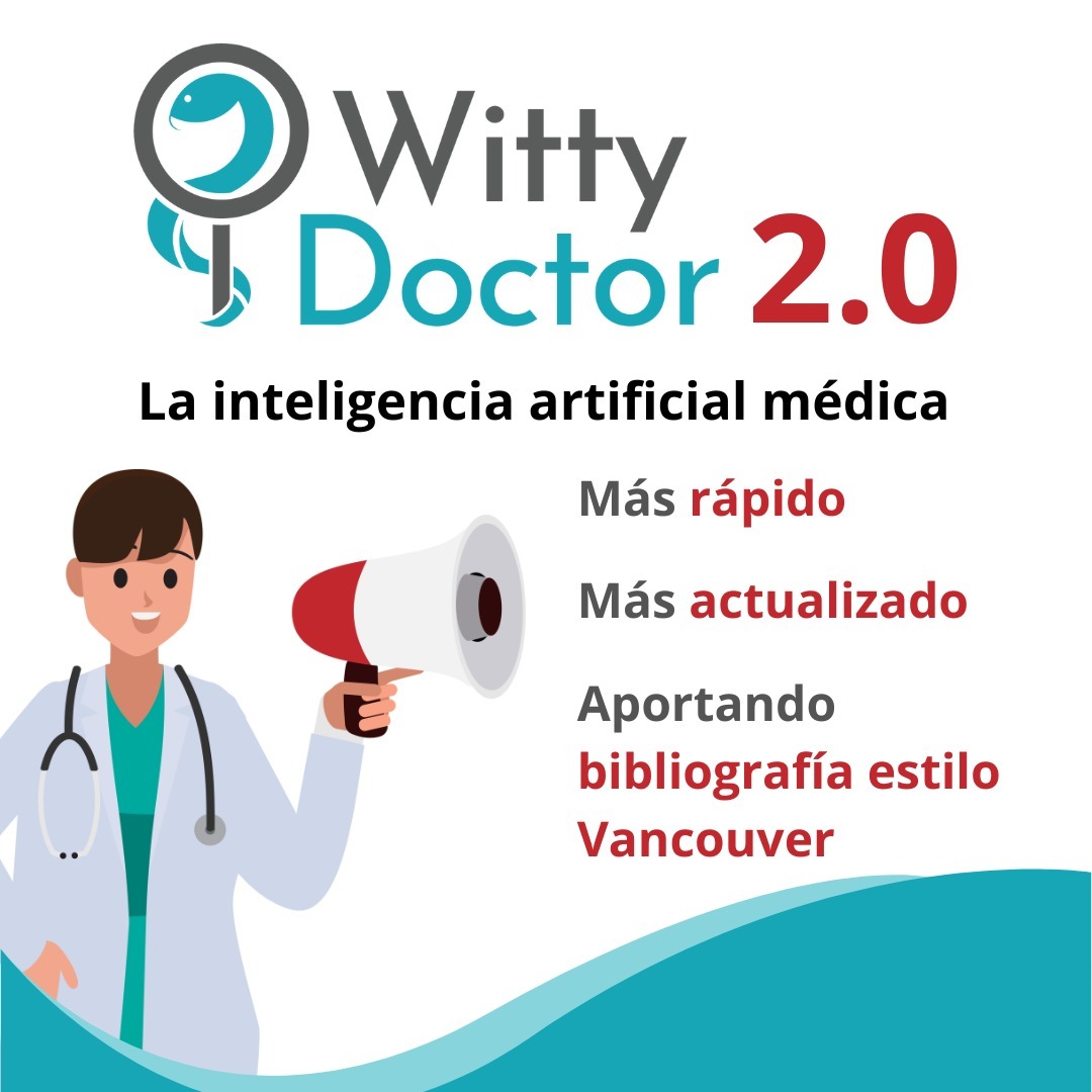 WittyDoctor_es's tweet photo. 🚀 ¡WittyDoctor 2.0 ha llegado! 🚀

Más rápido ⚡️, más actualizado 📅, y ahora con bibliografía en estilo Vancouver 📚. Llevamos la IA médica al siguiente nivel para darte respaldo científico en segundos.

#WittyDoctor #IA #MedicinaDigital https://t.co/FzEDUJXWll