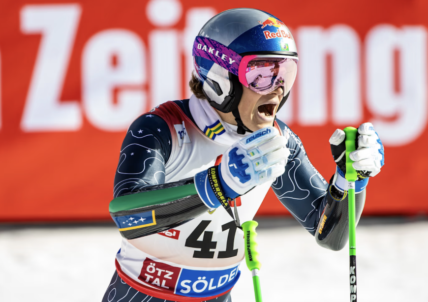 Petite statistique amusante après Sölden :

Lucas <a href="/pinheiiirooo/">Lucas Pinheiro Braathen</a> Braathen 🇧🇷 disputait son 5e géant là-bas : 
Il a signé le meilleur temps de la 2nde manche... pour la 3e fois : 
2019 (23 > 6)
2021 (19 > 7)
2024 (19 > 4)

Ses résultats à Sölden ? 6⃣ / 🥇 / 7⃣ / 4⃣ / 4⃣...