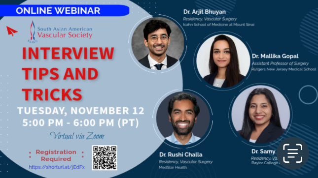 South Asian American Vascular Society (@southvascular) on Twitter photo Join us for our next webinar! <a href="/MGopalVasc/">Mallika Gopal</a> <a href="/AbeMohapatra/">Abe Mohapatra, MD, MS</a> <a href="/neelgalt/">Neelima Katragunta</a> <a href="/AnahitaDua/">Anahita Dua MD MS MBA FACS</a> <a href="/FutureVascSurgn/">FutureVascSurgeons</a>
us02web.zoom.us/webinar/regist⦠Join us for our next webinar! <a href="/MGopalVasc/">Mallika Gopal</a> <a href="/AbeMohapatra/">Abe Mohapatra, MD, MS</a> <a href="/neelgalt/">Neelima Katragunta</a> <a href="/AnahitaDua/">Anahita Dua MD MS MBA FACS</a> <a href="/FutureVascSurgn/">FutureVascSurgeons</a>
us02web.zoom.us/webinar/registā¦