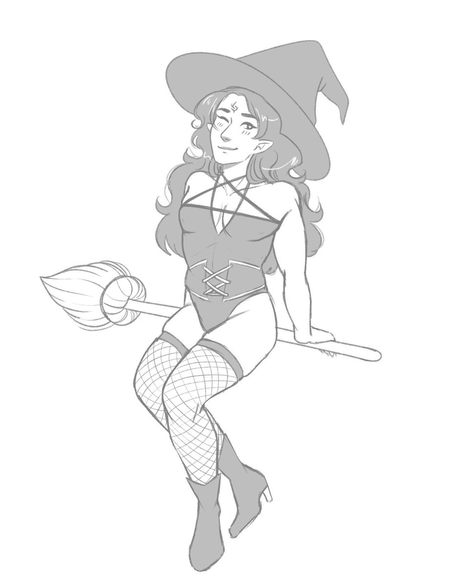 Day twenty seven! Back to my roots with this challenge: drawing pinup Binghe~

[ #svsss #luobinghe #mxtxtober2024 ]