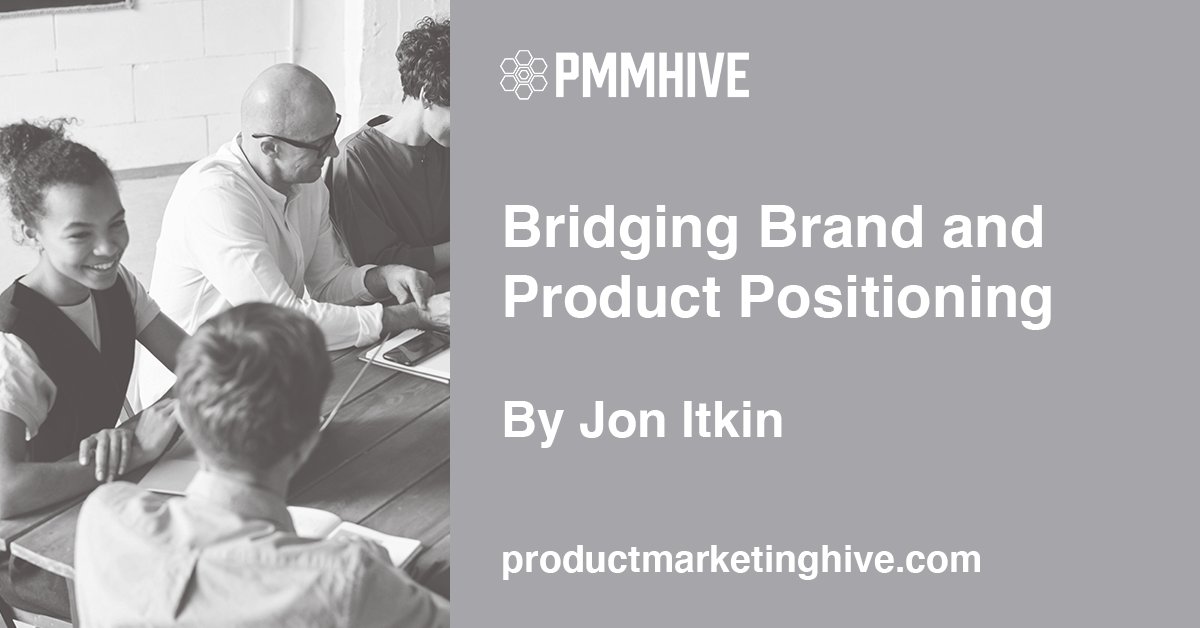 Bridging Brand and Product Positioning by Jon Itkin

Read here: productmarketinghive.com/bridging-brand…

Product marketers can bring #brandmarketing and #productmarketing together and in the process, unlock a superpower they never knew they had.

#branding #productmarketing #positioning