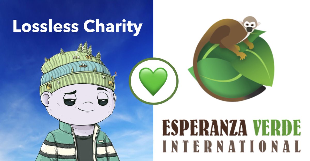 LosslessCharity's tweet photo. Exciting news: Lossless Charity has adopted woolly monkey Moyo to cover the costs of his food and care for upcoming years. 570 € (618 USD) has been donated to Esperanza Verde, a Wildlife Rescue Centre tucked away deep in the Amazon basin in Peru.
 
Who is Moyo?
And why is he adopted by a #Solana NFT?
 
Read all about it in this thread 🧵