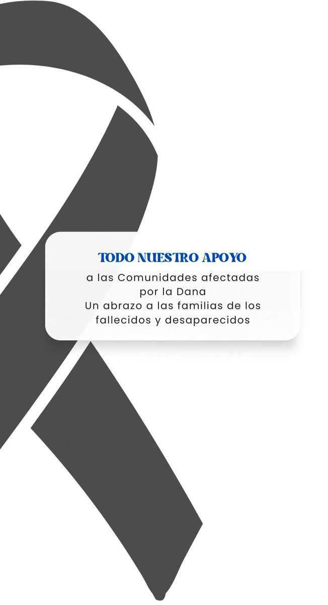 Consternados ante tal tragedia. Un abrazo enorme a todas las familias afectadas de una u otra forma  #dana #INUNDACIÓN