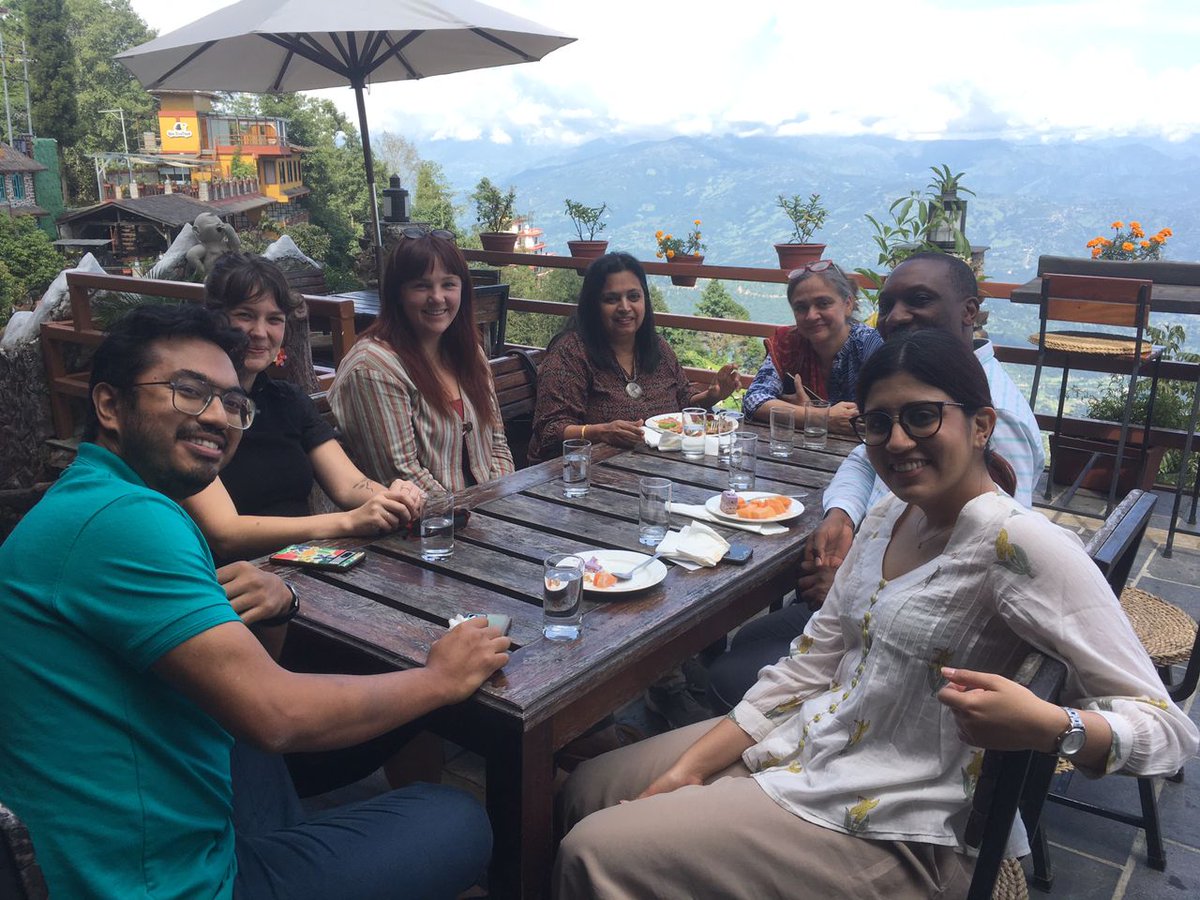 sdcc_ap's tweet image. SDCC-AP Steering Committee members gathered with @nationality4all  for an in-person meeting from September 30 to October 3, 2024, in Nepal. During the four days, we developed a three-year Strategic Plan, crafted a Theory of Change, and mapped out a timeline of key activities.