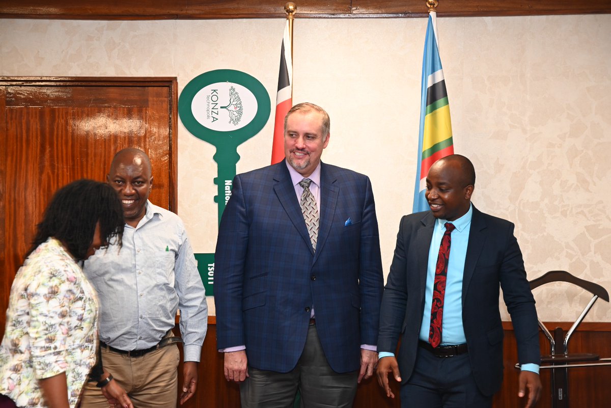 nhckenya's tweet photo. 1/3
Earlier today, NHC MD &amp; CEO Qs. David Mathu played host to President and Chairman of Wall-Ties &amp; Forms, Inc, (WTF Formwork) Mr. Brent Worley who paid him a courtesy call. https://t.co/P0fqPFM7fJ