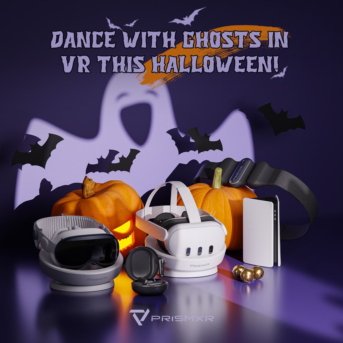 👻 Dance with Ghosts in VR this Halloween!

✨ Limited-time offer: 20% OFF Puppis S1 and Vega T1 
✨ Buy early, play more!

🔥 Grab yours now: a.co/d/4t8N37w
#Halloween #Quest3S #VRAccessories #UpgradeYourVR #PrismXR
