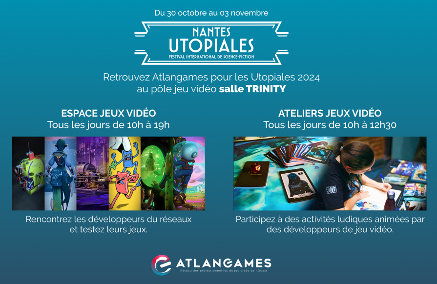 Les stands de l'espace #jeuxvidéo du festival <a href="/LesUtopiales/">Utopiales</a> prennent forme 💪

🔥 Nos studios exposants <a href="/EodeStudio/">EODE</a> <a href="/GamanGames_/">Gaman Games Studio</a> @SweetDreamsStd <a href="/SciFunGames/">SciFunGames</a> <a href="/Slow_Bros/">Slow Bros.</a> <a href="/InsermGrdOuest/">Inserm Grand Ouest</a> &amp; <a href="/Ifremer_fr/">Ifremer 🌊</a> sont à pied d'œuvre pour vous accueillir dans les meilleures conditions 🤗

👀