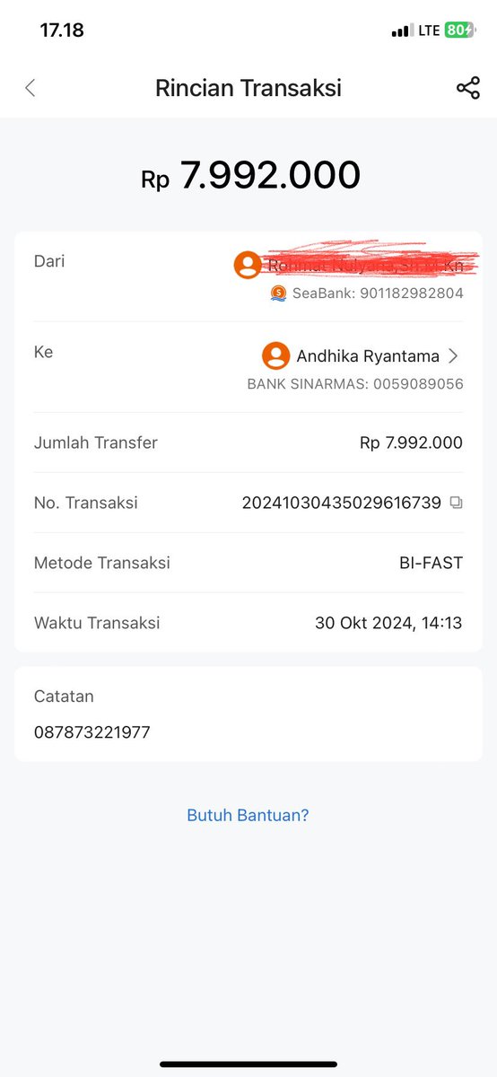 Ryan_Neh's tweet photo. @banksinarmas Cabang Bandung no. Rek. 0059-0890-56 dan @BankMandiri Rek. no. 11700-11794-708 keduanya an.  Andhika Ryantama, rek trsb diduga dipergukan pelaku utk kejahatan PENIPUAN, berikut terlampir bukti bahwa telah terjadi penipuan berkedok investasi bodong. https://t.co/HbTTWatqoQ
