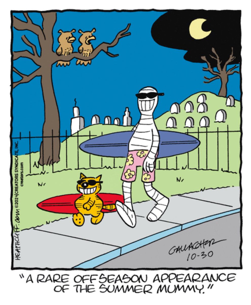 Heathcliff 2024
Peter Gallagher 10-30