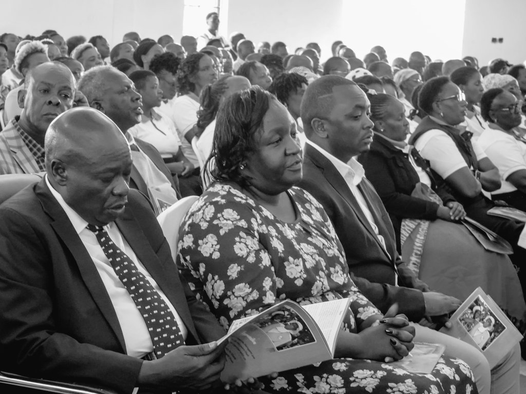 BrianMPeter's tweet photo. Deputy President Rigathi Gachagua Attending To The Celebration of a Vibrant Spirit Mwalimu Geoffrey Murugami, Limuru Kiambu County. https://t.co/HJMU37lDmF