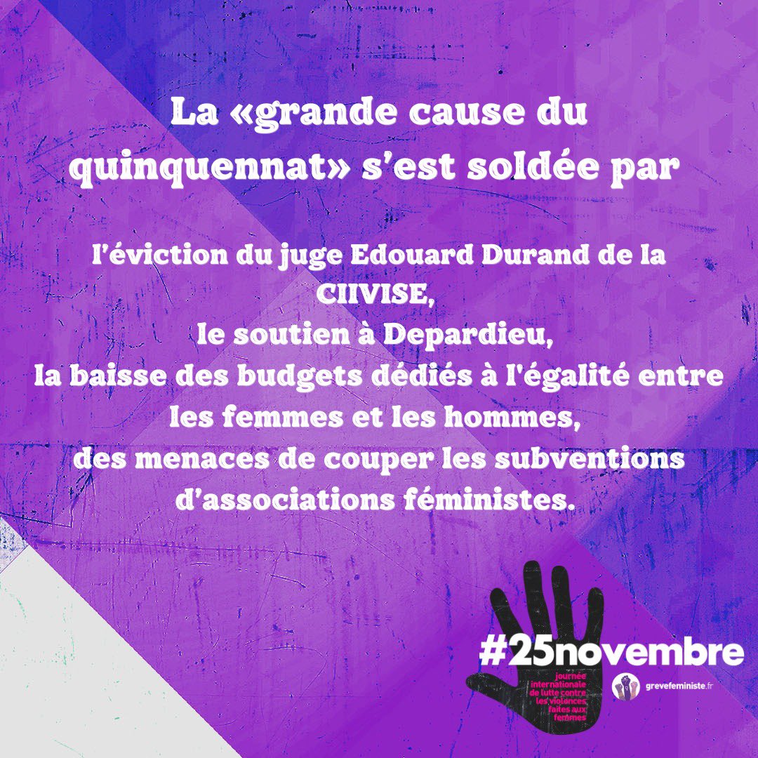 25 NOVEMBRE Journée Internationale de lutte contre les violences faites aux femmes  Manifestons PARTOUT contre les violences sexistes et sexuellesle samedi 23 novembre 2024   #25novembre #violencesfaitesauxfemmes #solidariteinternationale #grevefeministe