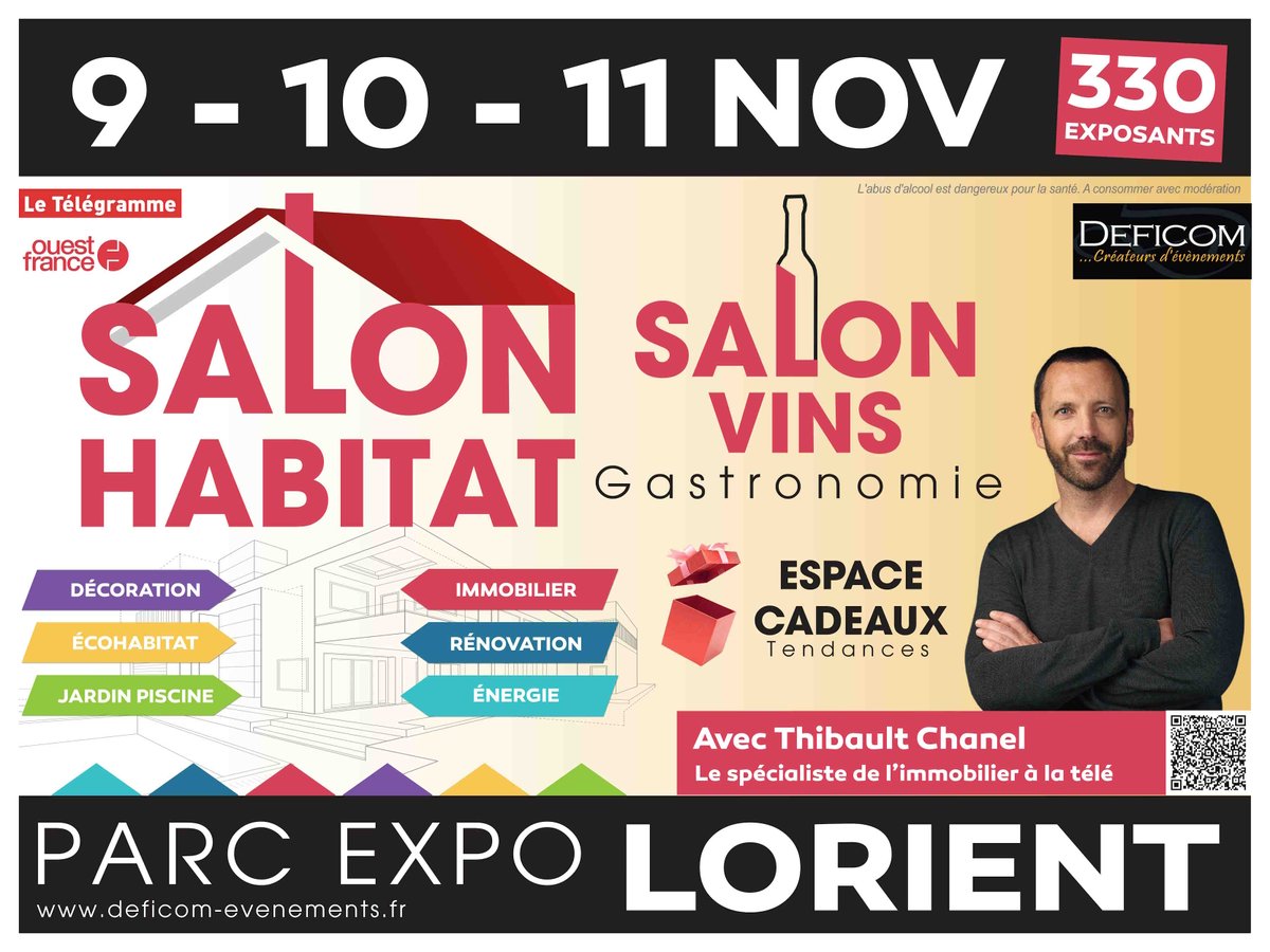 📣 Salon de l’Habitat et de l’Immobilier | J-10
🏡 Retrouvez l'Espace Info Habitat de #Lorient Agglo
💬 Conseils &amp; infos pour la réalisation de votre projet habitat
🗓 Les 9, 10 &amp; 11 nov. 2024
📍 Au Parc des Expo #Lorient Bretagne Sud

+d'infos 👉 l-a.bzh/aeadc