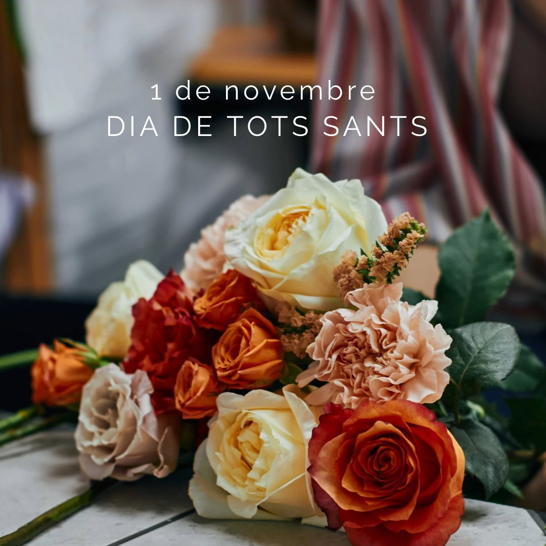 Flors per recordar i honrar als nostres avantpassats! Seguim amb les bones tradicions!