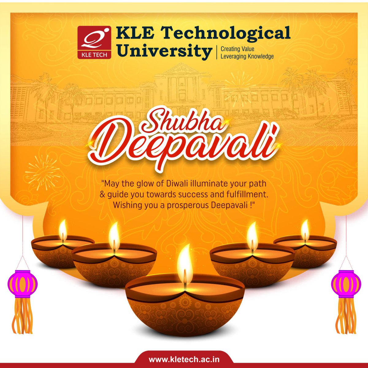 KLETechbvb's tweet photo. Wishing everyone a joyous and prosperous Deepavali! May the festival of lights bring warmth, happiness, and new beginnings to all. 
#HappyDeepavali #FestivalOfLights #KLETech https://t.co/jaXucIKhCq