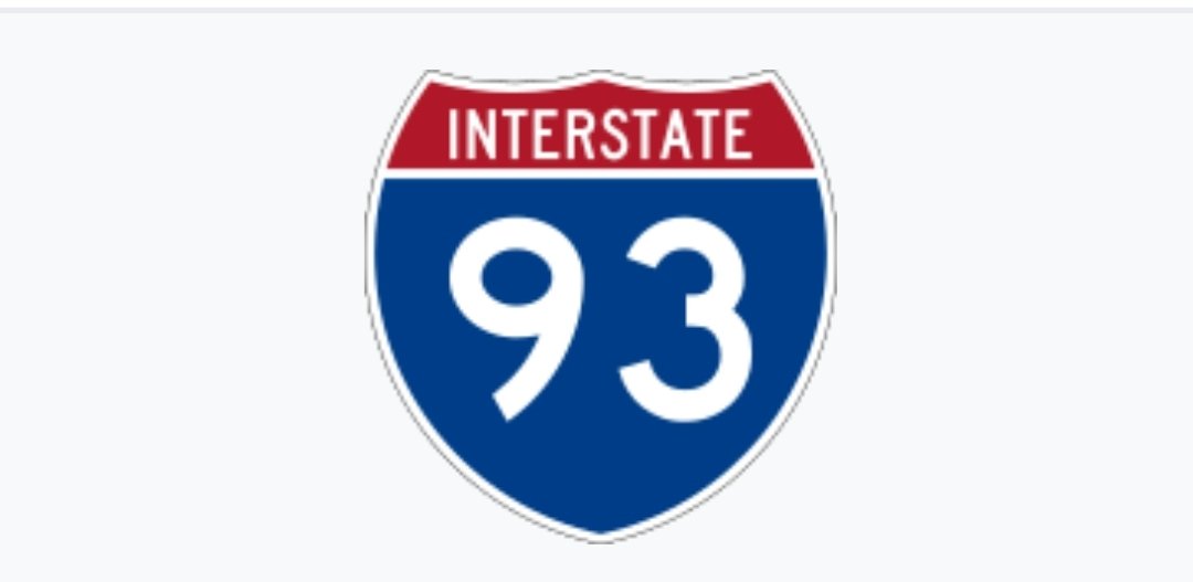 RockinghamAlert's tweet photo. (OOA) Manchester, NH *MVC/ROLLOVER* Interstate 93 NB at Interstate 293 SB Spilt (before Candia Rd Exit 6) - Motor vehicle crash with rollover, injury reported, use caution and expect delays - 10/30 - 06:33 #NHTraffic #I93 #I293 #ManchesterNH https://t.co/H8CsW0IJDR