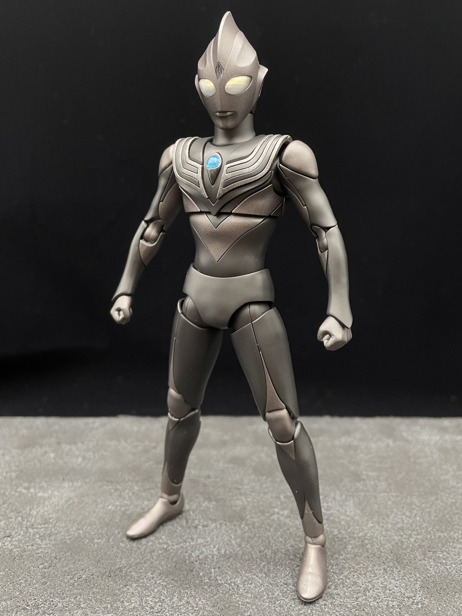フィギュアライズ　ウルトラマンティガ　塗装ずみ 全塗装＆レビュー】フィギュアライズスタンダードウルトラマン