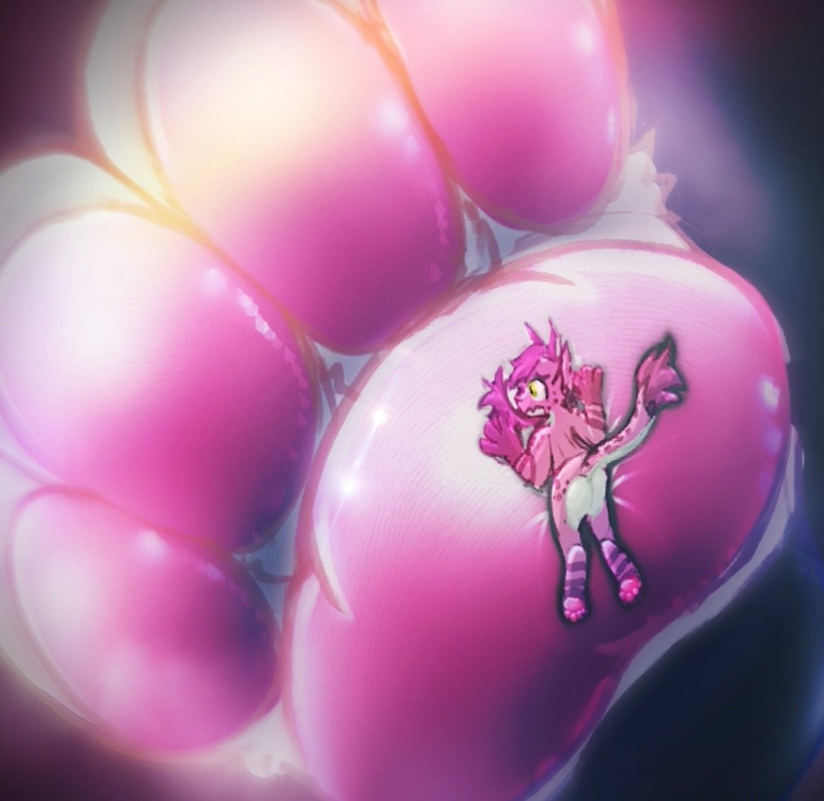 Close and pressed under my pink cat beans 🐾
<a href="/MomoMeow_/">Momo (☁️🟦 = nsfw.momo.gay)</a>