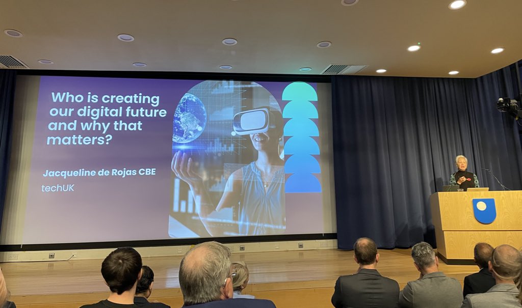 Alexander Mikroyannidis (@alexmikro) on Twitter photo GenAI from assistant to agent to digital species - inspiring talk from Jacqueline de Rojas at #mkaifest <a href="/OpenUniversity/">The Open University</a> GenAI from assistant to agent to digital species - inspiring talk from Jacqueline de Rojas at #mkaifest <a href="/OpenUniversity/">The Open University</a>