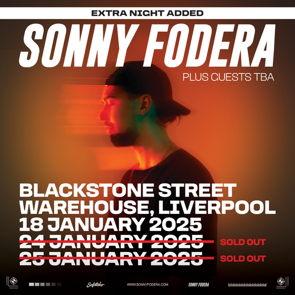 WOW! Thank you Liverpool. First two shows sold out in minutes so we have added a third on Sat 18th Jan.

Tix - skiddle.com/g/sonny-fodera…