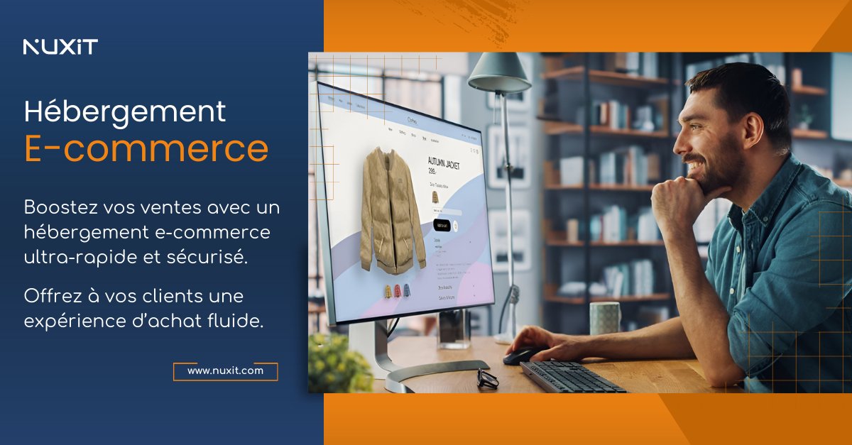 Lancez votre boutique en ligne avec Nuxit ! 🛒 

Optez pour un hébergement E-commerce optimisé pour des performances fiables et rapides afin d'offrir à vos clients une expérience d'achat fluide et exceptionnelle. 🚀

👉 Découvrez nos offres E-commerce ! nuxit.com/hebergement-e-…
