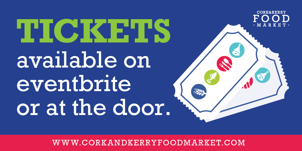 ⏰ Save time and grab your tickets in advance on Eventbrite! 🎟️ bit.ly/CKFM24 
Tickets will also be available at the door!

See you at the Cork &amp; Kerry Food Market 🍽️✨

📅 This Weekend: Sat 2 &amp; Sun 3 Nov
📍 Cork City Hall

#CKFM24 #CorkKerryFoodMarket #Foodies