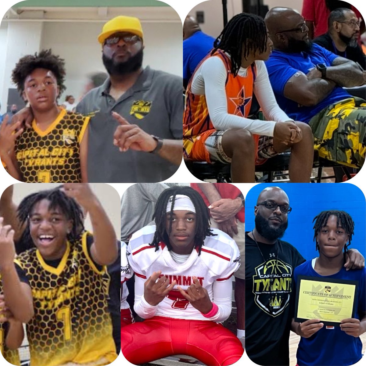 I want to take the time out today even though it’s a day late and wish this young man a happy 14th birthday. Elijah continues to excel in school and in sports. Keep grinding E!!! We are proud of you.